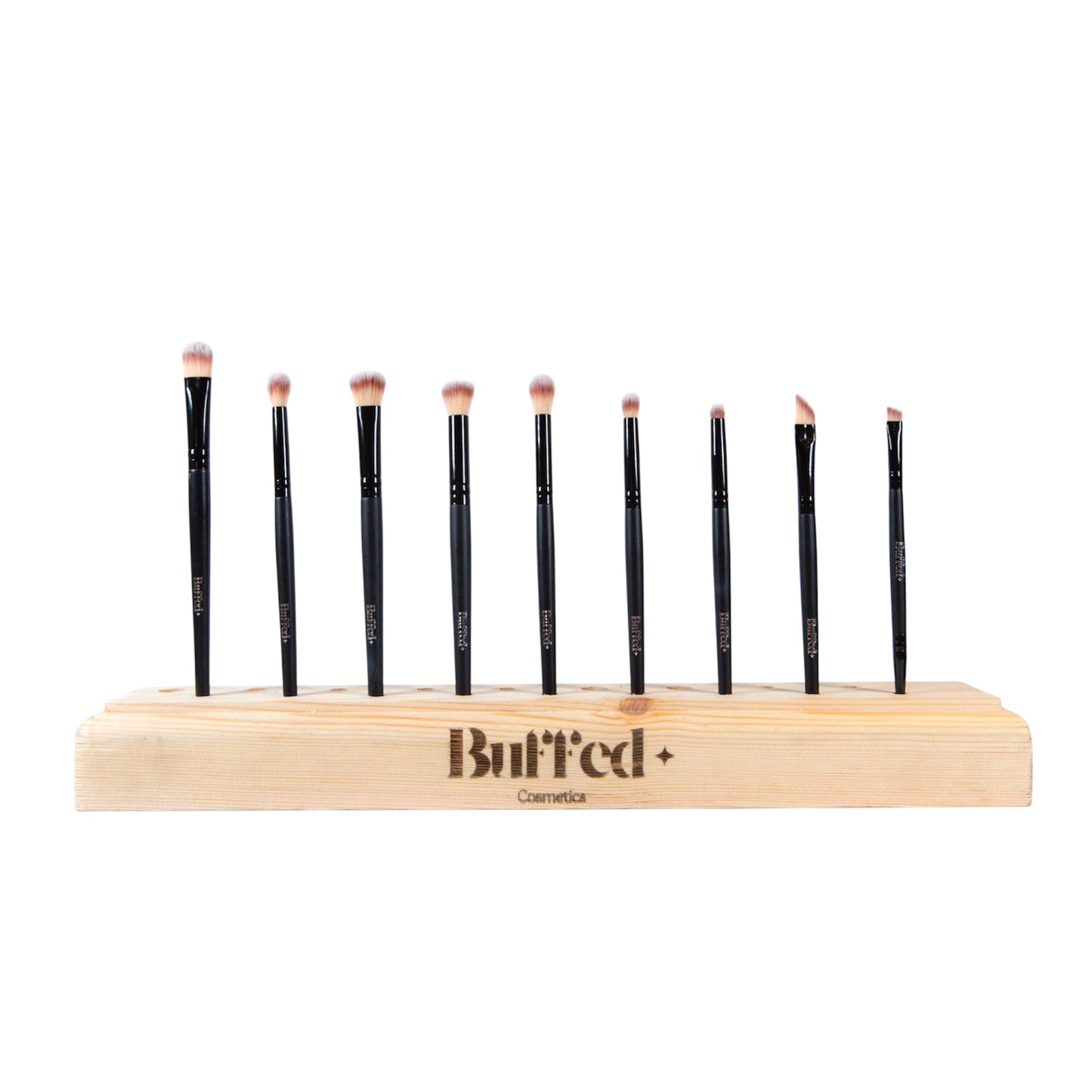 9 Piece Eye Brush Set with Luxury Case