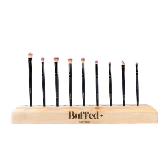 9 Piece Eye Brush Set with Luxury Case