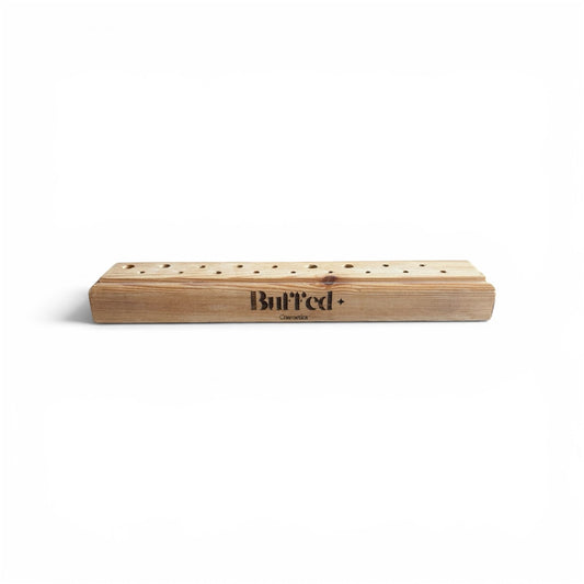 Sustainable Wooden Brush Stand (fits our full 18 piece Brush set)