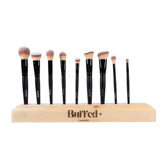 9 Piece Face Brush set with Luxury Case