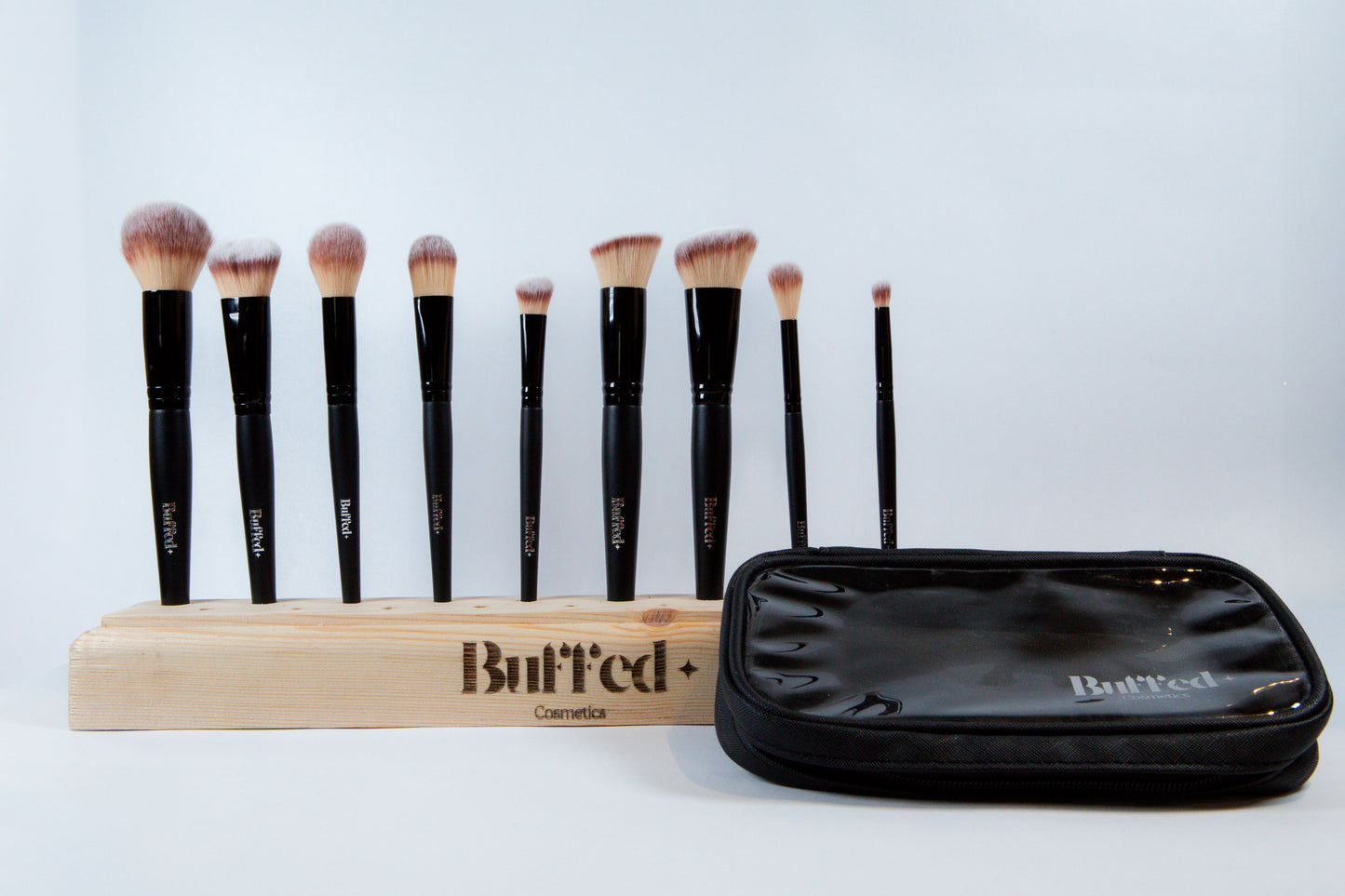 9 Piece Face Brush set